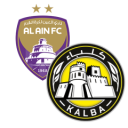 Alineación del partido Al-Ain vs Kalba | Copa ADIB · 8 oct. 2026