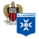 Alineación del partido Auxerre vs Nice | Ligue 1 · 10 may. 2026