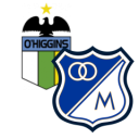 Alineación del partido Millonarios vs OHiggins | Conmebol Sudamericana · 27 may. 2026