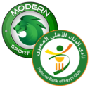 Modern vs Bank El Ahly match lineup | Egyptian League Cup · 8 Oct 2026