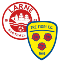Tre Fiori vs Larne FC match lineup | UEFA Champions League | Qualification · 7 Jul 2026