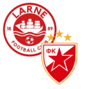 Crvena Zvezda vs Larne FC match lineup | UEFA Champions League | Qualification · 29 Jul 2026