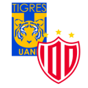 Tigres vs Necaxa match lineup | Liga MX · 6 Sep 2026