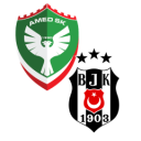 Alineación del partido Amed SF vs Beşiktaş | Süper Lig · 20 sep. 2026