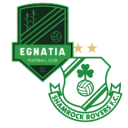 Alineación del partido Shamrock vs Egnatia | Europa League | Clasificación · 4 ago. 2026