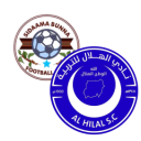 تشكيلة مباراة سيداما والهلال | دوري أبطال أفريقيا | الأدوار الإقصائية · 18 أكتوبر 2026
