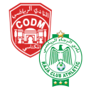 Alineación del partido Raja Club vs COD Meknès | Botola Pro · 21 jun. 2026