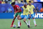 بوعدي يخطف الأنظار في ظهوره الأول أمام البرازيل