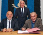 Oficialmente.. Atalanta anuncia el fichaje de Maurizio Sarri hasta 2029