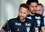 Le retour de Neymar à l'entraînement de l'équipe brésilienne