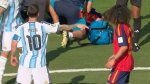 Messi pide sanción para Cucurella, el árbitro se niega a intervenir