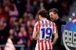 ألفاريز يشرح موقفه لسيميوني قبل تدريب أتلتيكو مدريد
