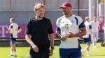 Jurgen Klopp visite l'entraînement du Bayern Munich