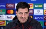 Iraola: Enfrentar al Atlético es una prueba real para nosotros, y Simeone tiene más experiencia que yo