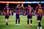 El Barcelona arrolla al Racing Santander 7-2 y mantiene el liderato de la liga
