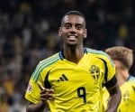 Une blessure mineure écarte Isak de l'équipe de la Suède