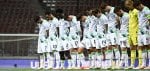 Special banner from Republic of Ireland players against Israel