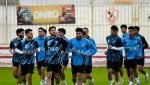 انتظام دوليي الزمالك في التدريبات الجماعية اليوم