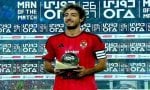 Mohamed Hany named Man of the Match in Al Ahly vs Zamalek in Egyptian League