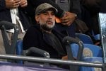 Guardiola watches Manchester City vs Paris from the stands