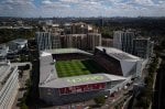 Brentford enlist police after rugby ball kicked towards their pitch from rooftop
