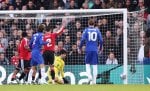 Chelsea beat Manchester United 2-0 in the Premier League