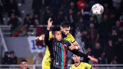 مهاجم الجيش الملكي حمزة خابا يغيب عن مباراة الأهلي