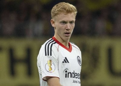 Manchester United and Newcastle Target Hugo Larson from Frankfurt