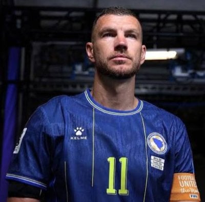 Hommage unique et exceptionnel pour Džeko en Bosnie-Herzégovine
