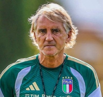 Mancini surveille les stars de l'Inter et de la Fiorentina avant les matchs de la Ligue des nations de l'UEFA