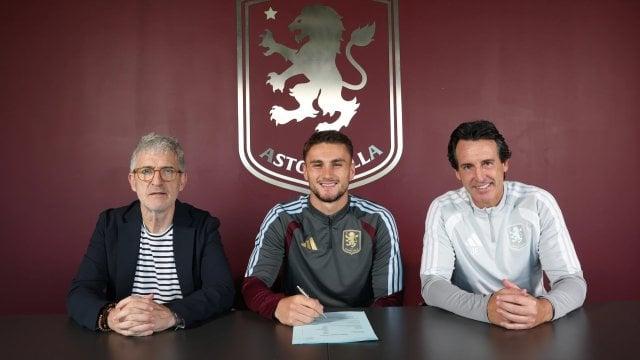 Aston Villa officially announces signing of Taylor Harwood-Bellis
