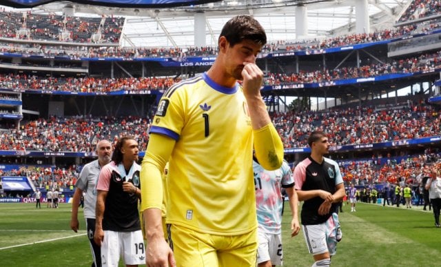 Courtois annonce qu'il ne participera pas avec la Belgique à la Ligue des nations de l’UEFA