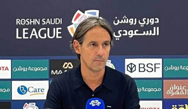 What did Inzaghi and Lazetić say after Al-Hilal's six-goal win against Al-Taawoun?