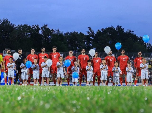 Lista de la selección de Palestina para el torneo amistoso en China
