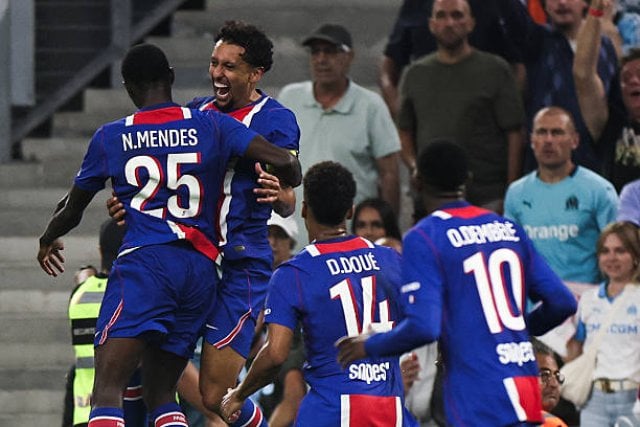 Paris Saint-Germain edge past Marseille in Ligue 1