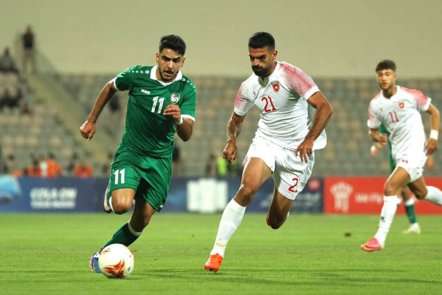Draw settles friendly match between Syria and Jordan in Oman