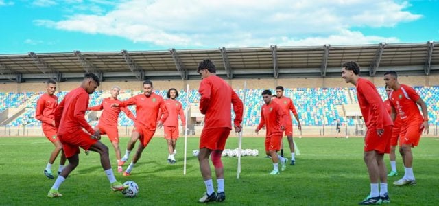 Morocco national team continues preparations for Lesotho clash