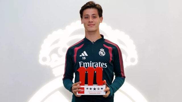 أردا جولر يحصد جائزة جديدة مع ريال مدريد بعد تألقه في سبتمبر