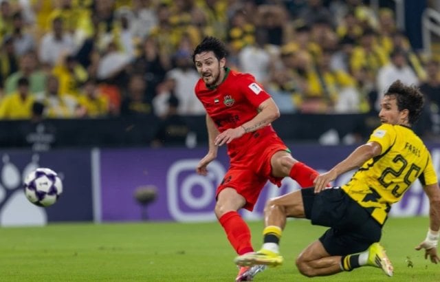 Ittihad lose 2-0 to Shabab Al-Ahli in AFC Champions League Elite