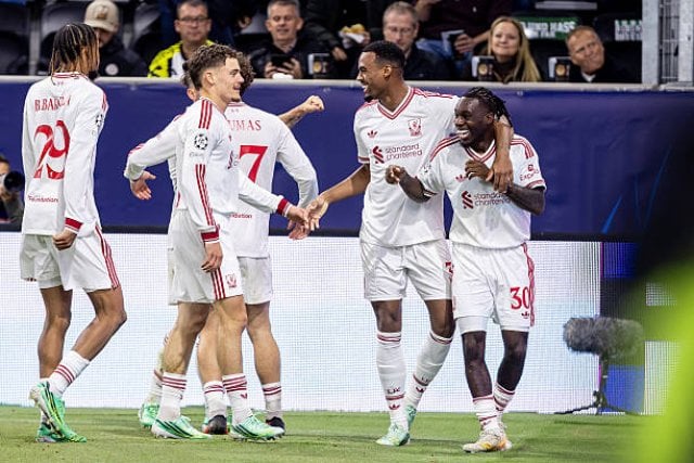 Liverpool aplasta al LASK 6-3 en Champions League