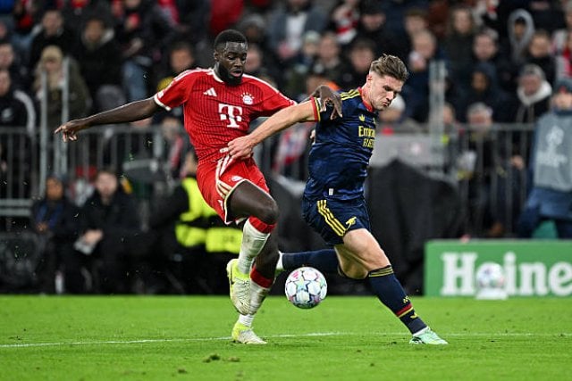 Exciting draw settles Bayern Munich and Arsenal clash in the Champions League