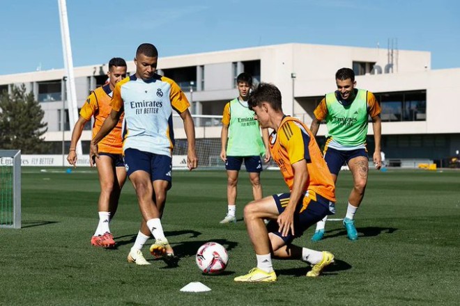 Good news in Real Madrid training