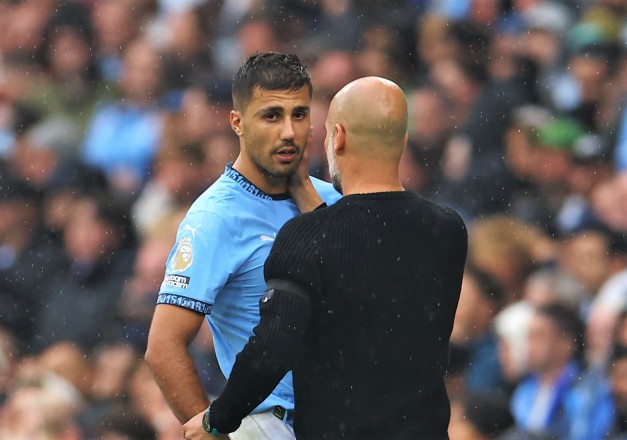 Rodri is on the Manchester City list in the Champions League