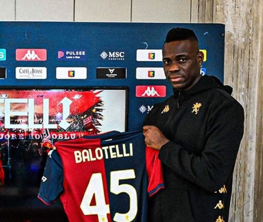 Officially... Genoa includes Mario Balotelli
