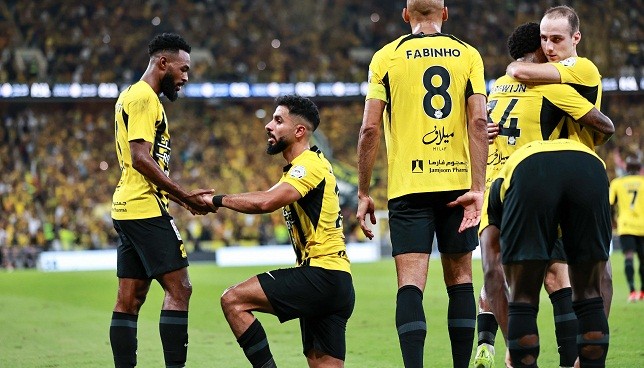 The absence of the Al-Ittihad trio from training