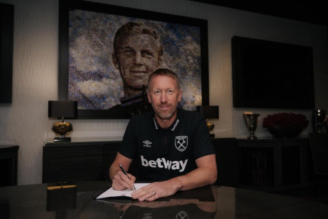 West Ham announces the signing of Graham Potter