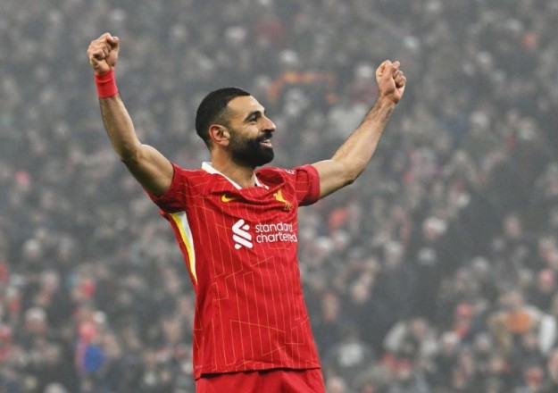 Salah equals Thierry Henry's number