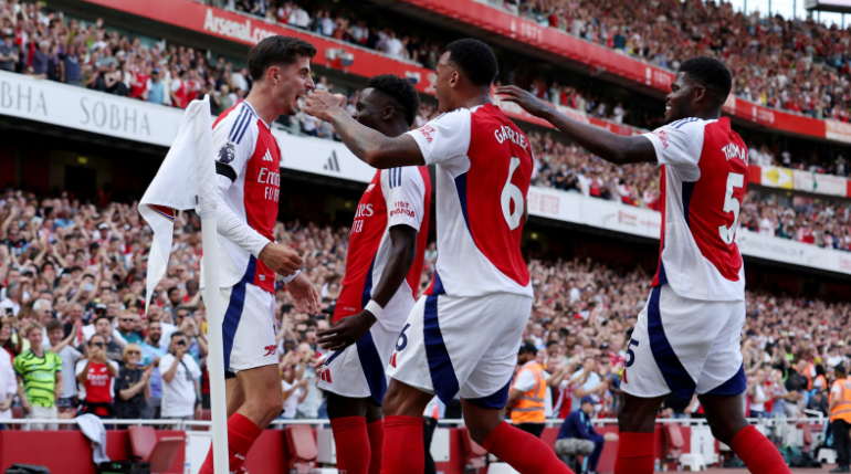 Arsenal beats Wolverhampton twice in the Premier League