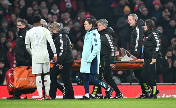 The Arsenal star is at risk of being absent for a long period due to a knee injury