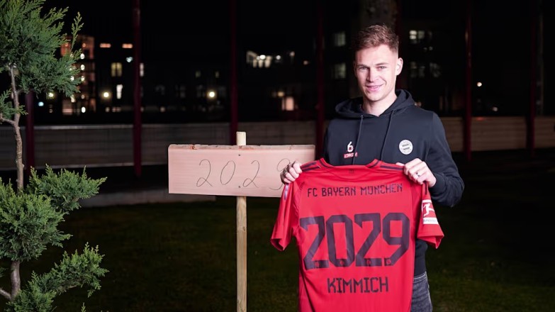 Officially.. Bayern Munich announces the renewal of Kimmich's contract